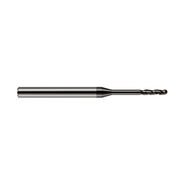 Harvey Tool Miniature End Mill - Ball - Long Reach, Long Flute 803362 - main